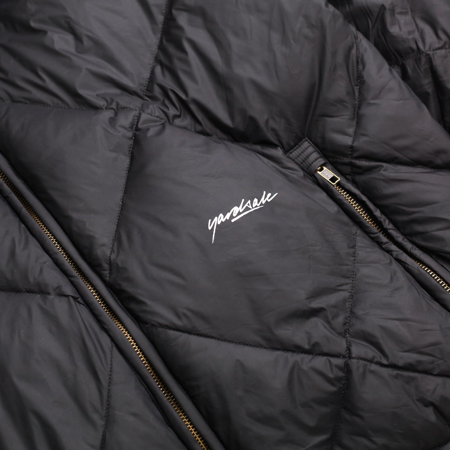 Diamond Down Puffer Jacket (Black)