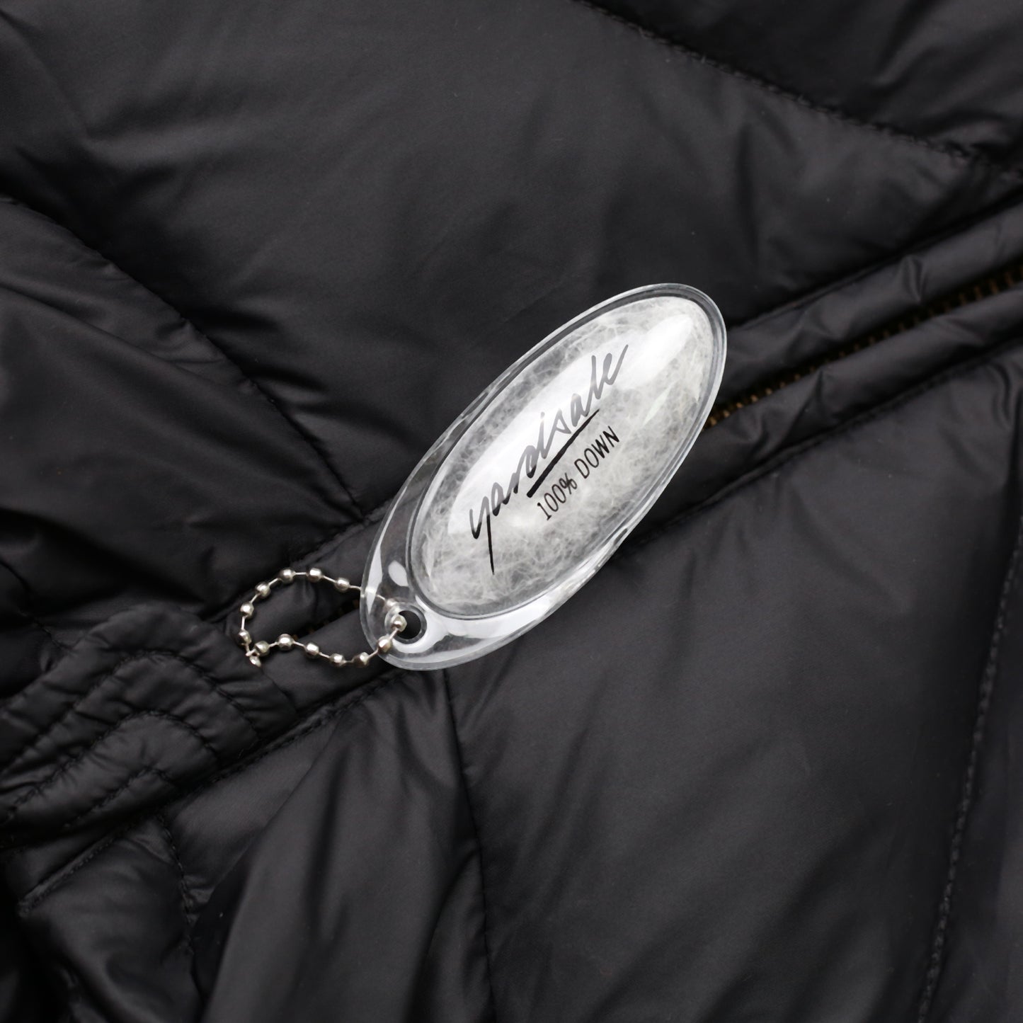 Diamond Down Puffer Jacket (Black)