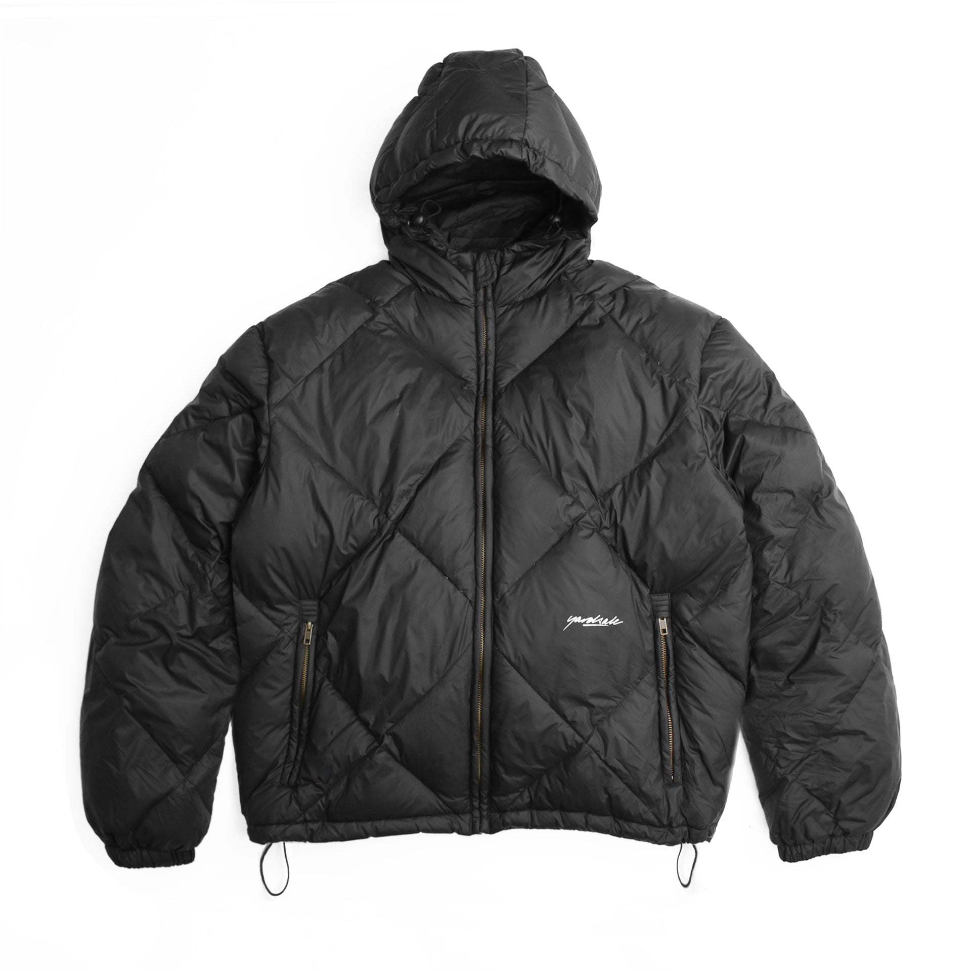 ジャケット・アウター Yardsale Diamond Down Puffer Diamond Down Puffer Jacket (Black) – YARDSALE