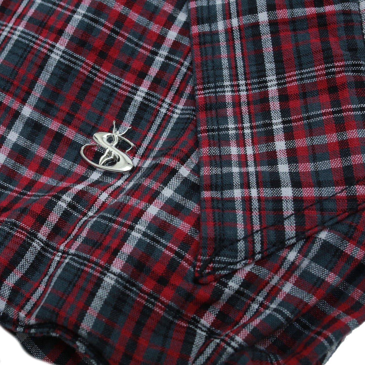 Plaid Pullover (Black/Red)