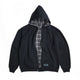 Reversible Flannel Hoodie (Grey)