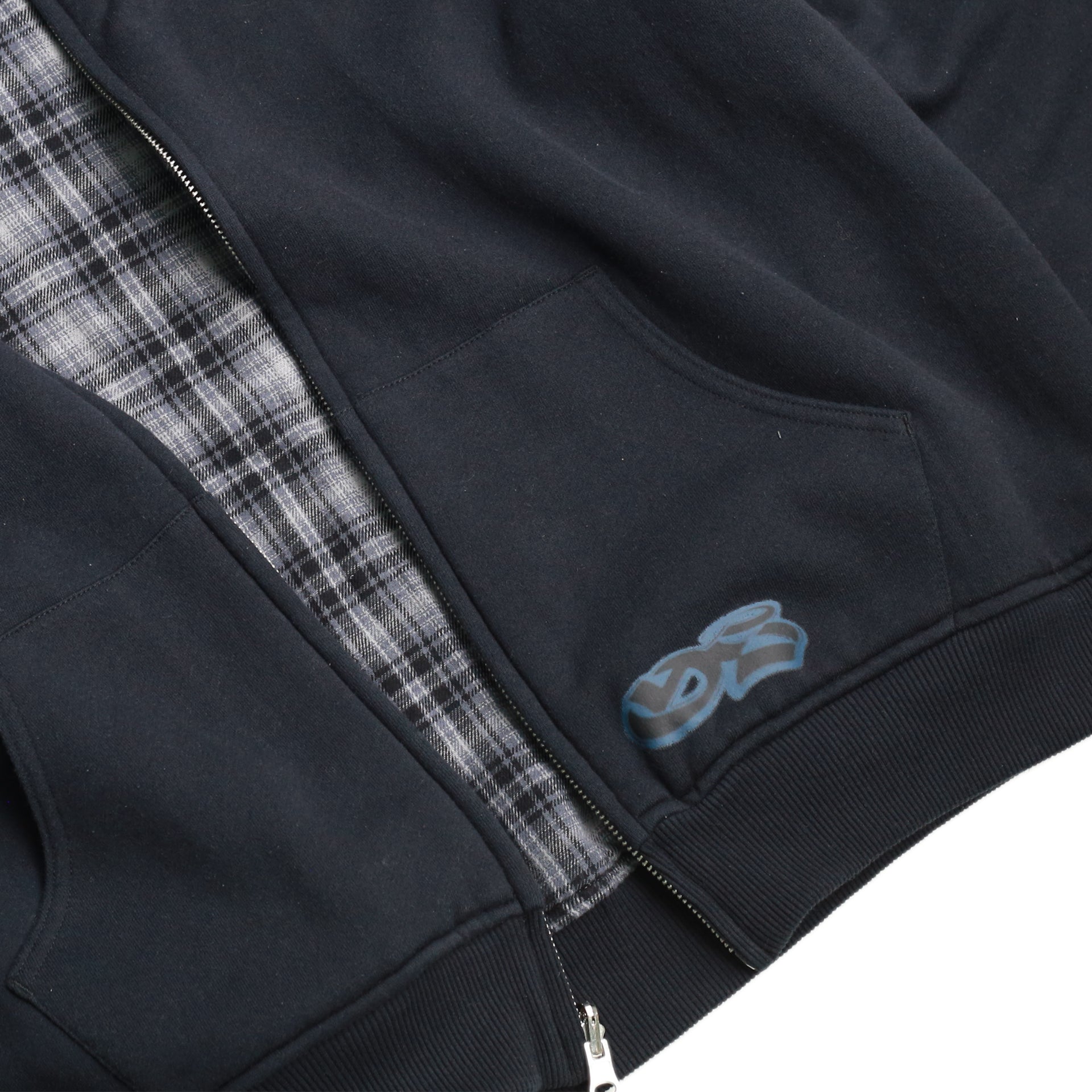 Reversible Flannel Hoodie (Grey) – YARDSALE