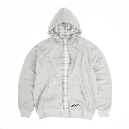 Reversible Hood (Grey/Stone)