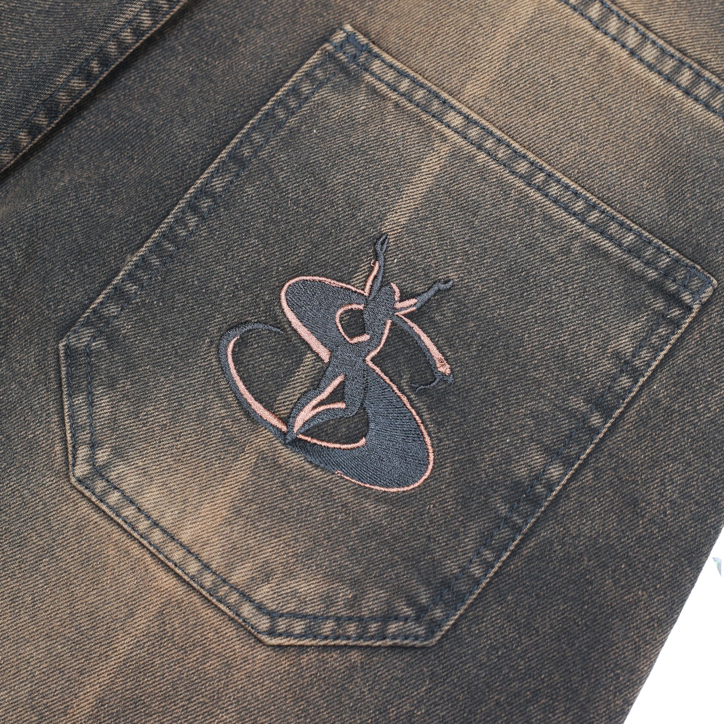 Bleached Phantasy Jeans (Bronze)