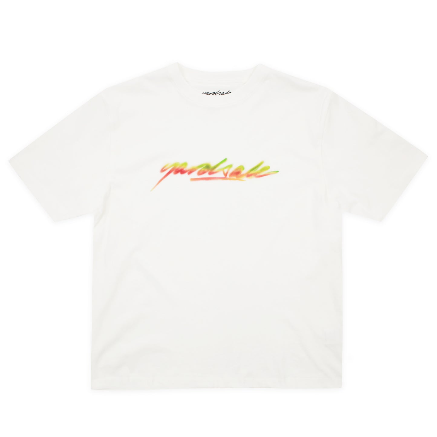 Script Spray T-Shirt (White)
