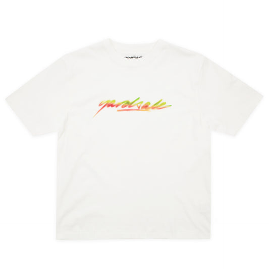 Script Spray T-Shirt (White)