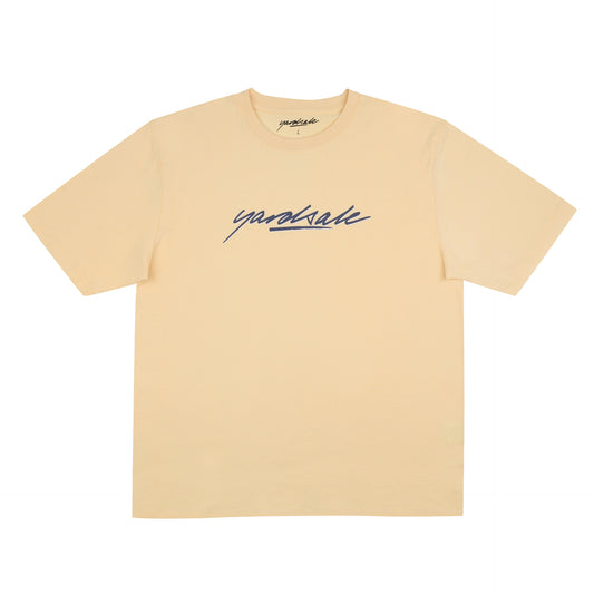 Script T-Shirt (Yellow)