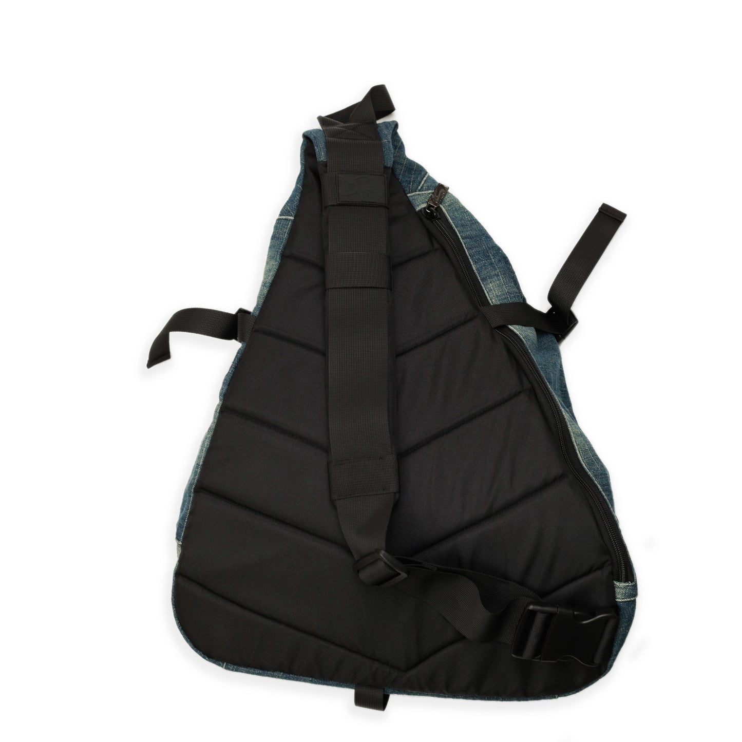 Denim Sling Back Pack (Blue)