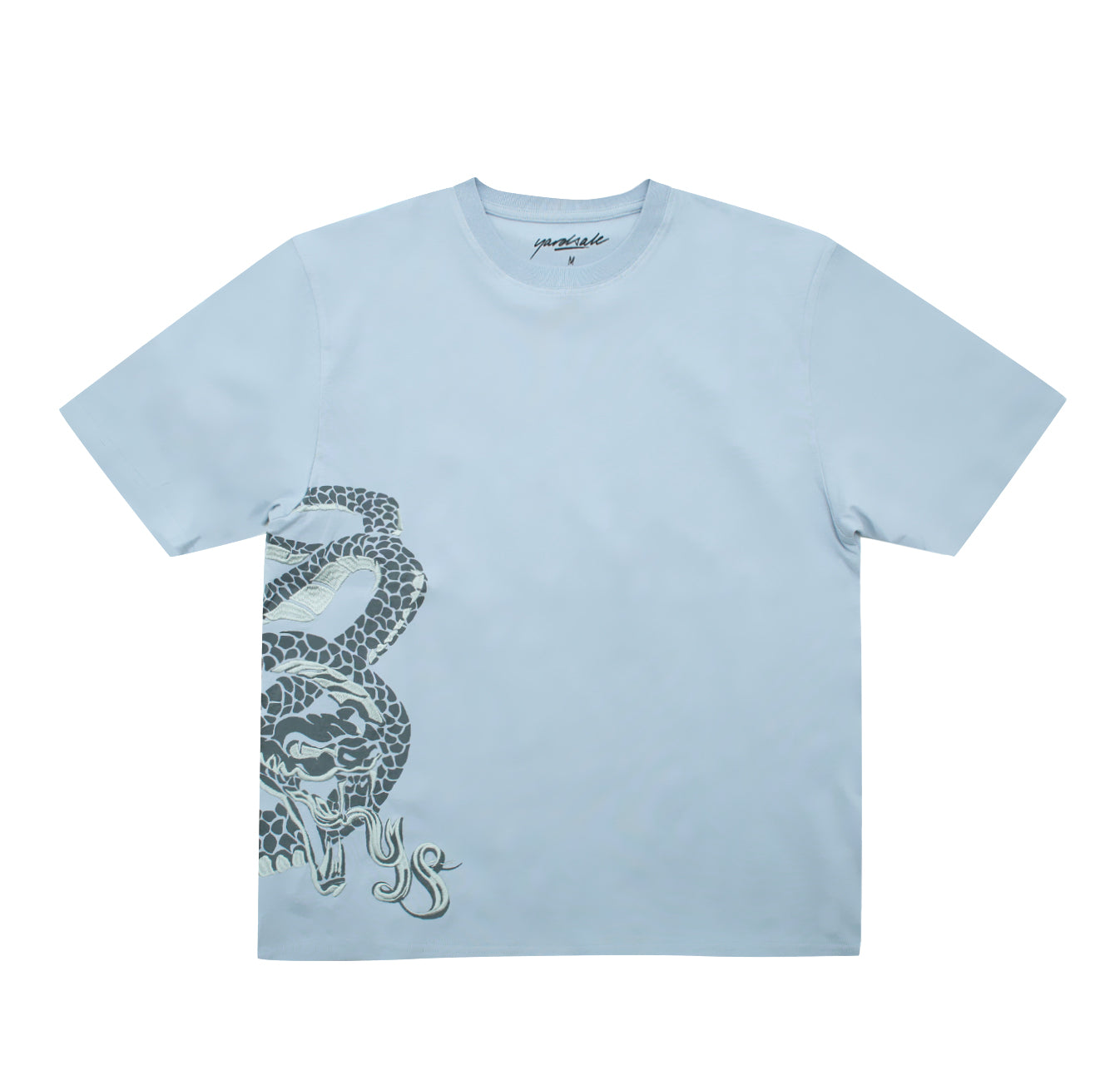 Snake EMB TShirt (Light Blue)
