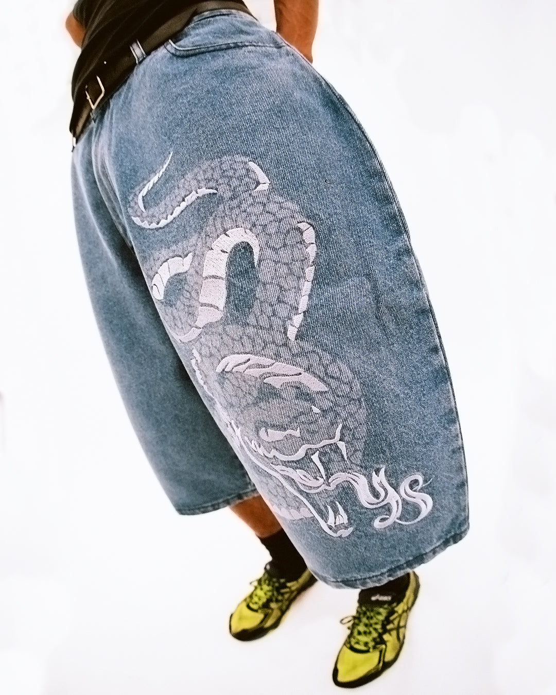 Snake Shorts (Denim)