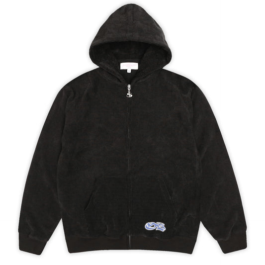 Sprayed Waffle Hood (Black)