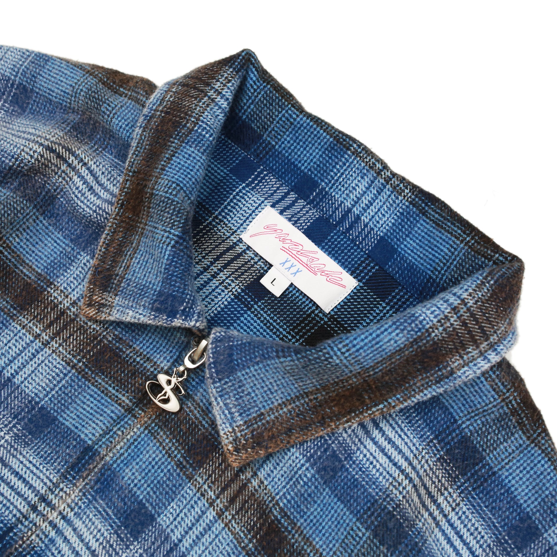 Tartan Fullzip (Blue) – YARDSALE