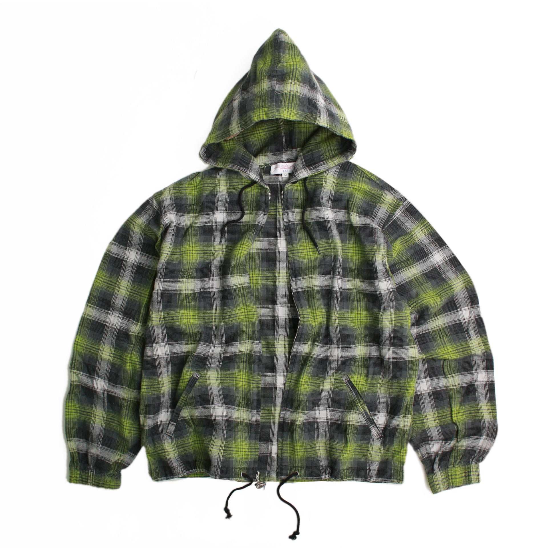 Yardsale check ジップパーカー YARDSALE（ヤードセール）/ Check Waffle Hood - birnest