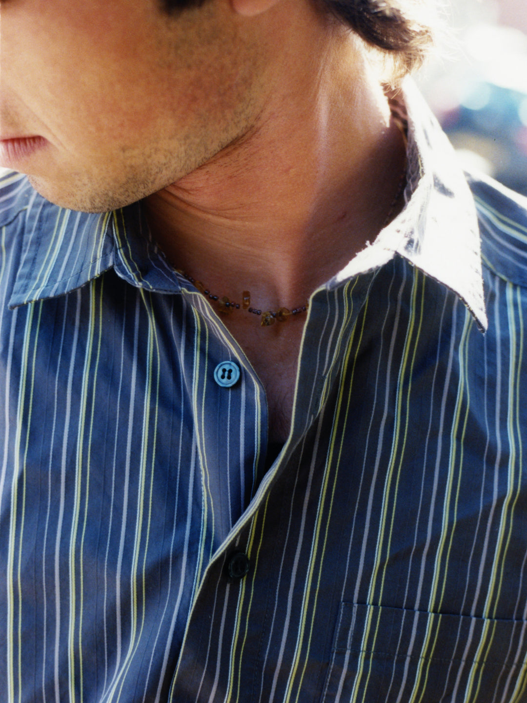 Nightline Stripe Shirt (Grey)