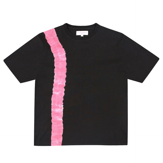 Flower Tie Dye T-Shirt (Black)