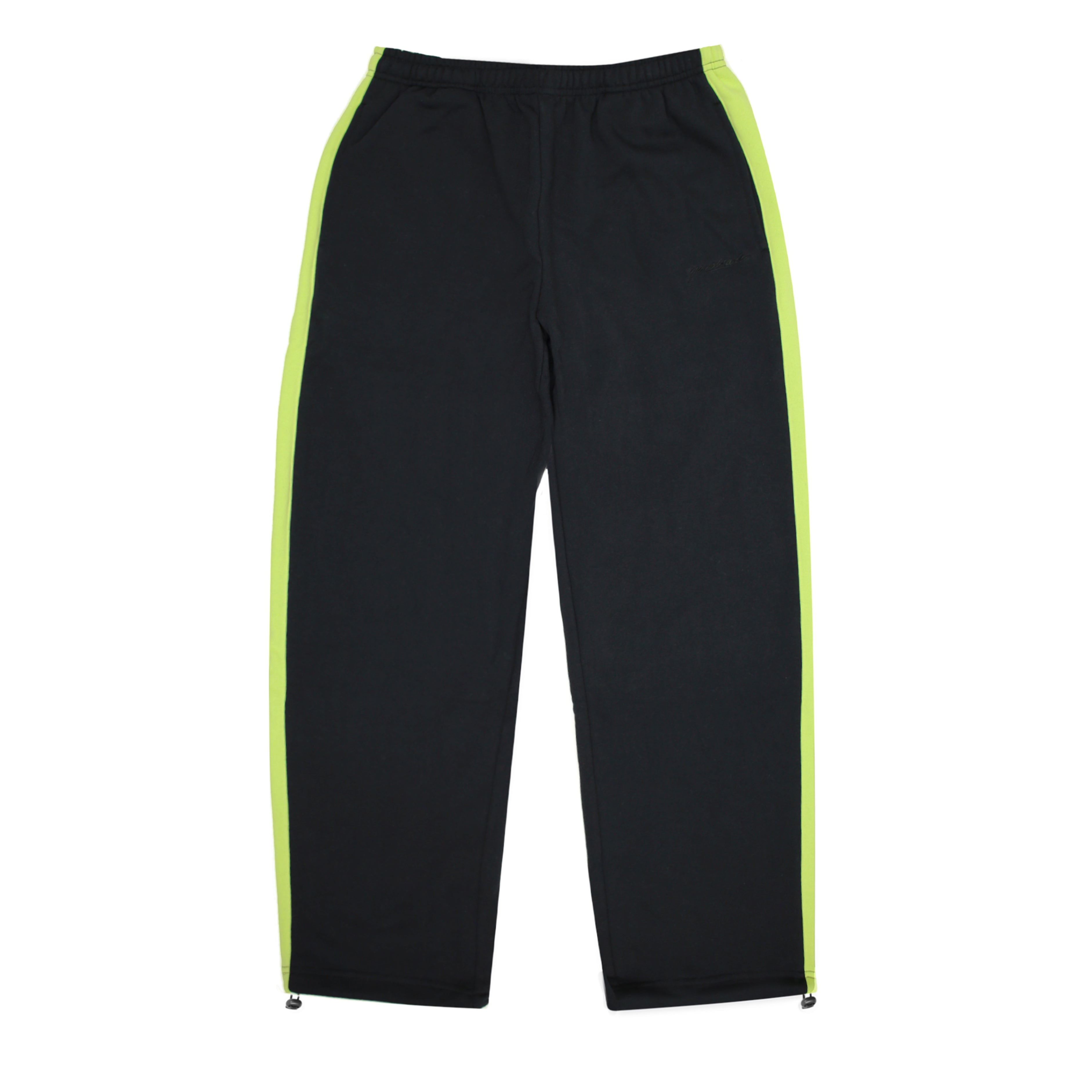 【新品】 two-tone-jersey-joggers-black- スケートボード