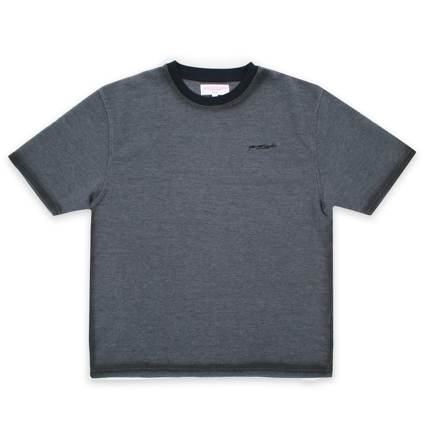 Waffle Fade T-Shirt (Navy)