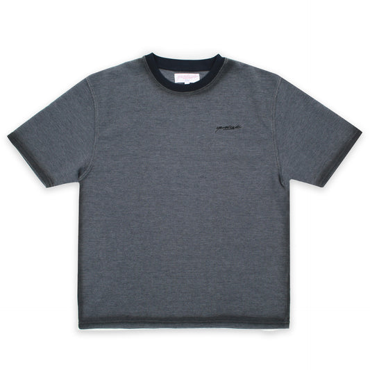 Waffle Fade T-Shirt (Navy)