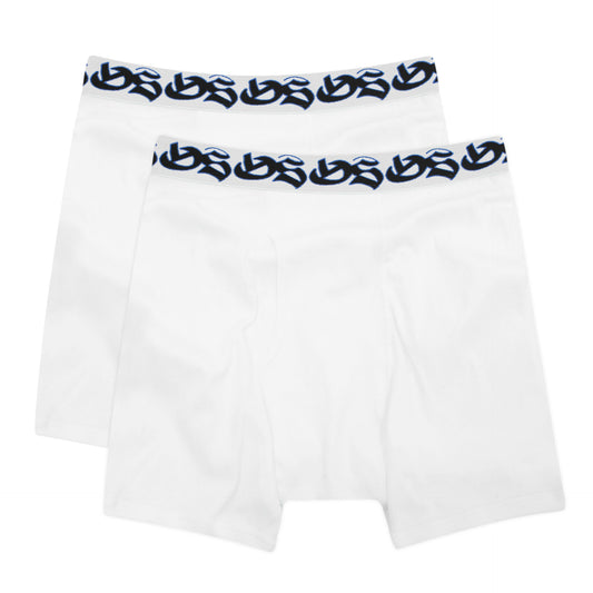 YS Boxer Shorts (White) 2 Pack