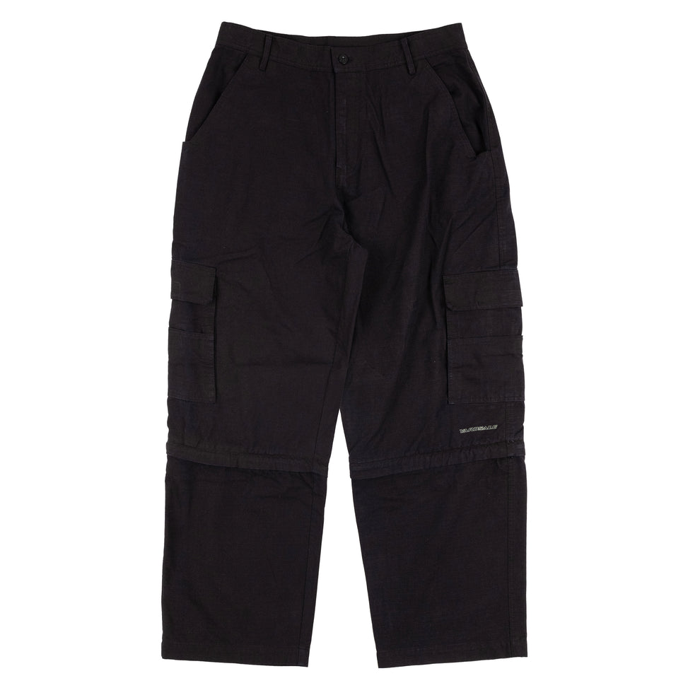 Phantasy Ripstop Cargo Zip-off Shorts (Black) – YARDSALE