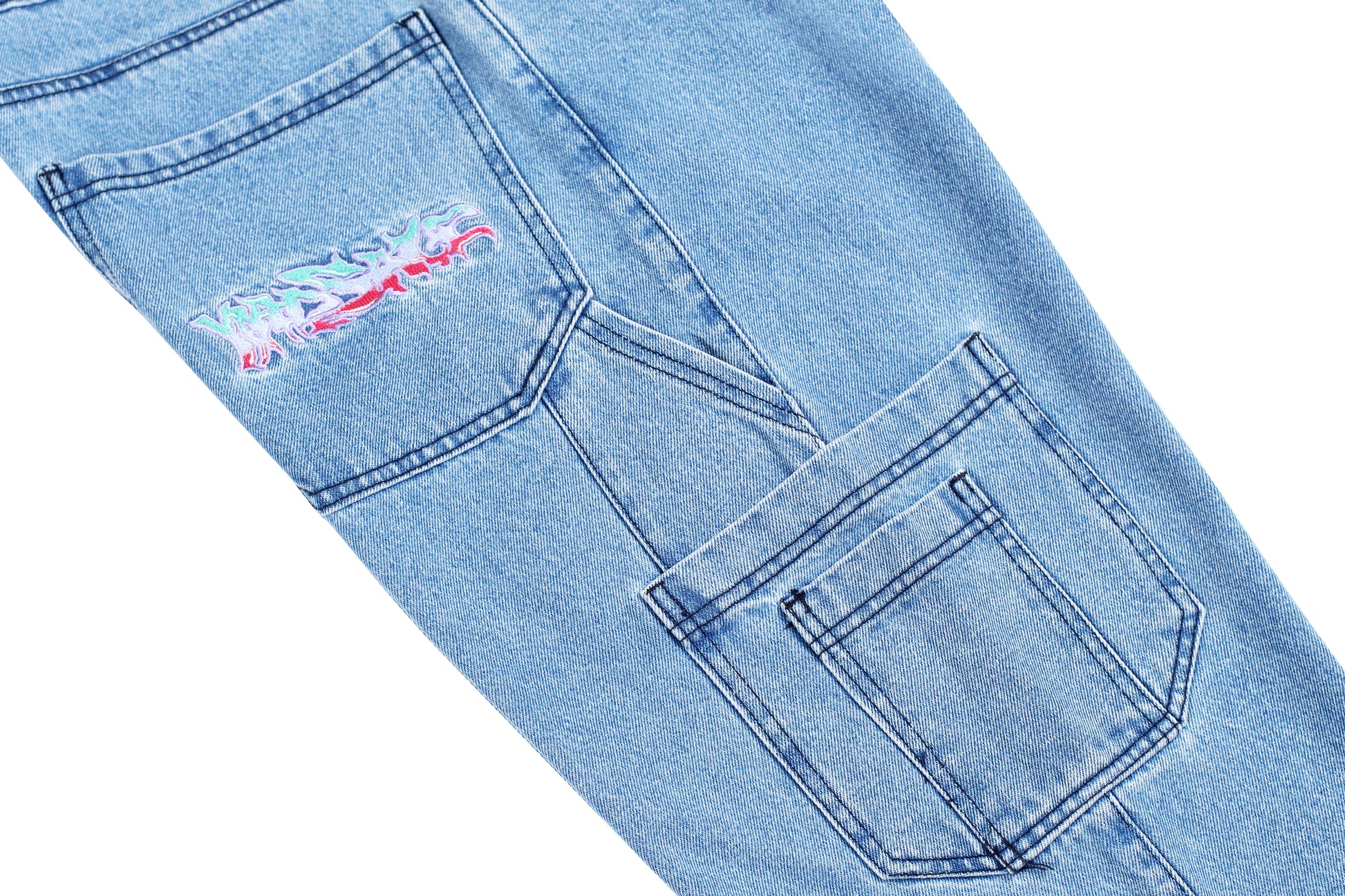 Dreamscape Denim Cargos (Denim) – YARDSALE