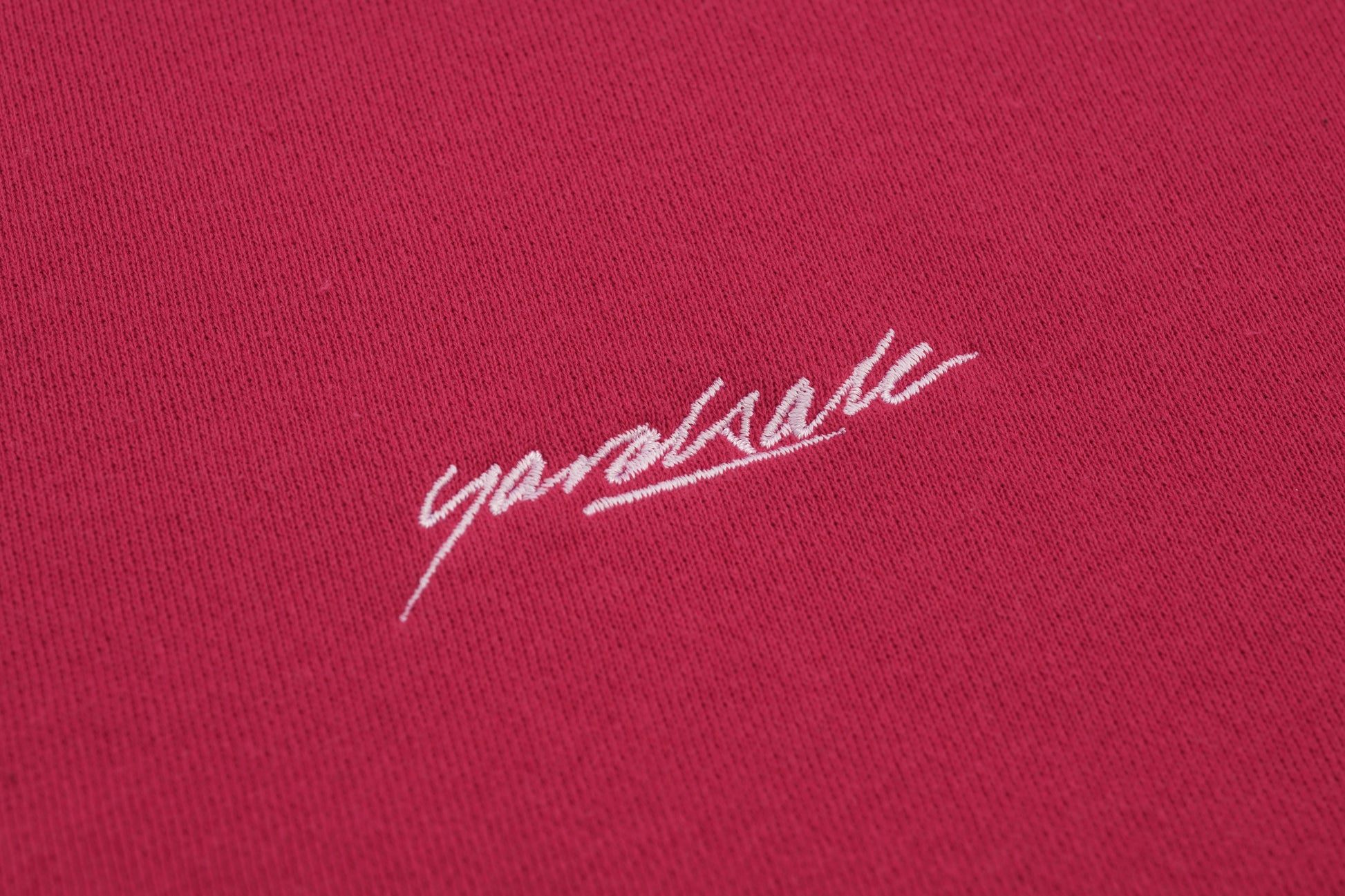 Script Crewneck (Red) – YARDSALE