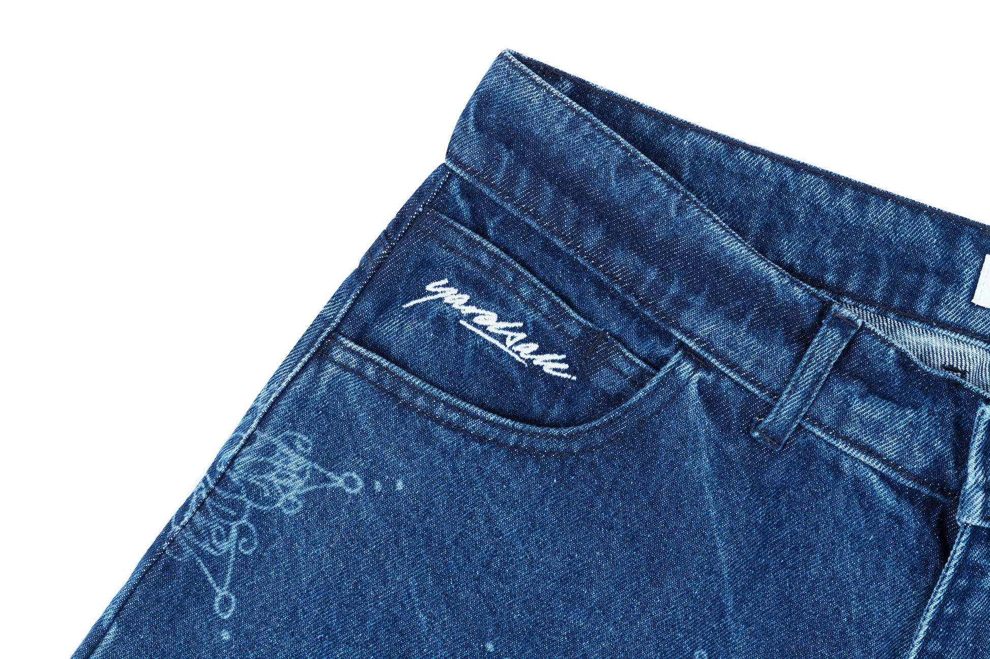 Dingus Star Shorts (Denim) – YARDSALE