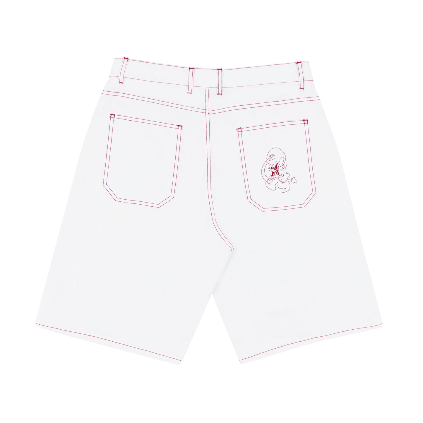 Goblin Slack Shorts (White)