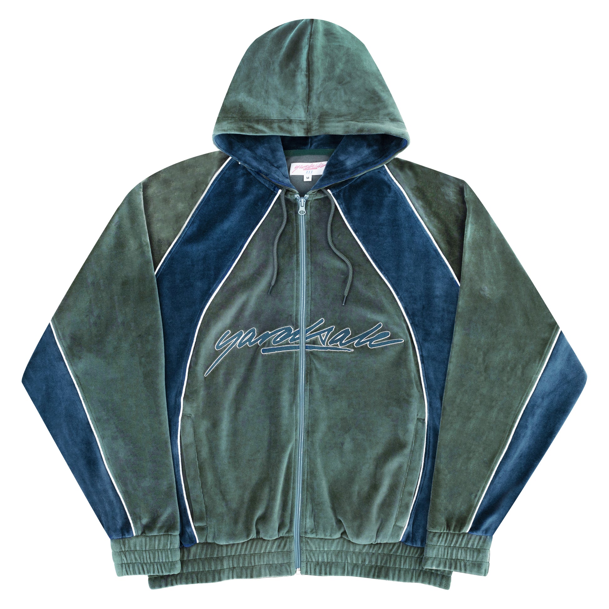 Gem Velour Zip Hood (Light) – YARDSALE