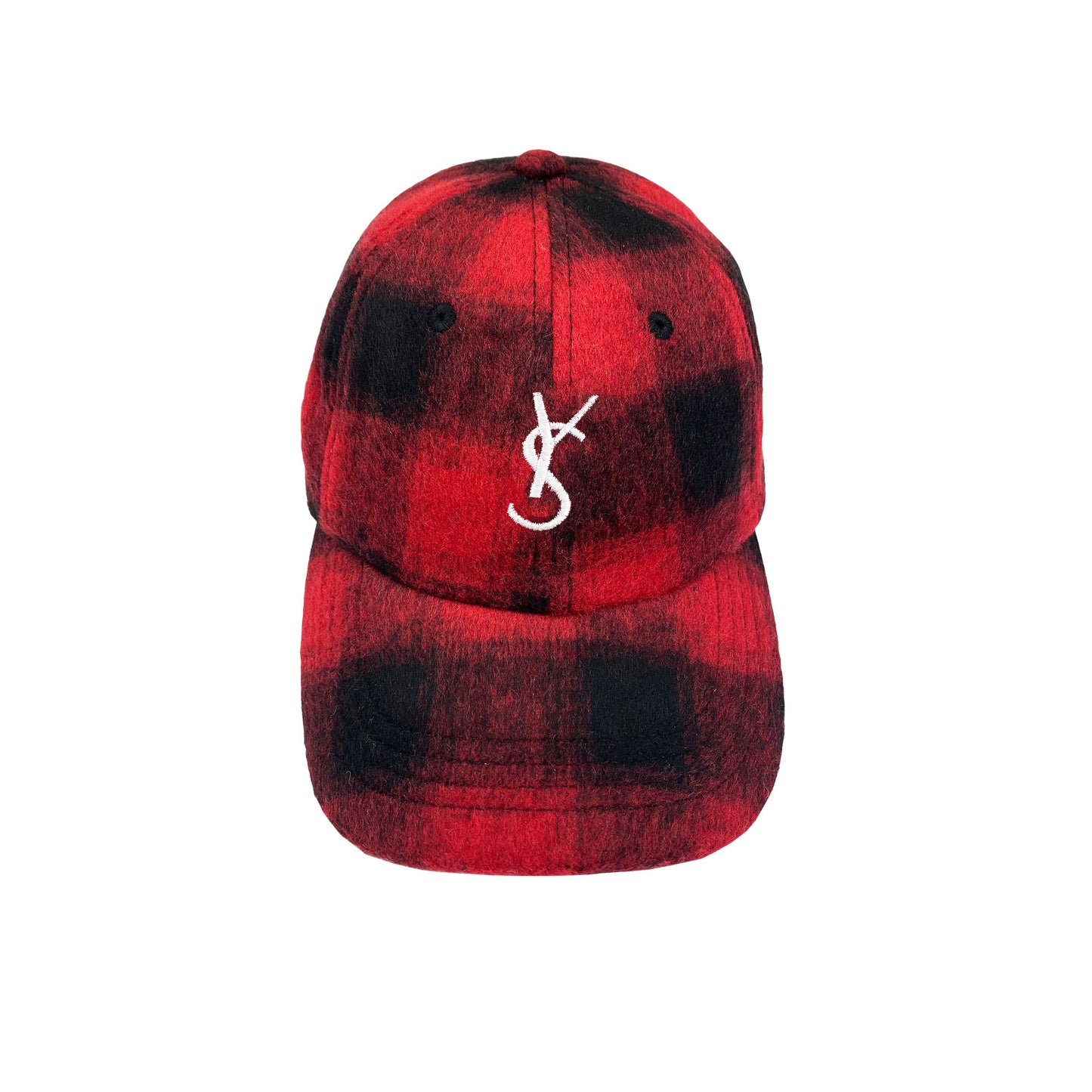 YS Flannel Cap (Red/Black)