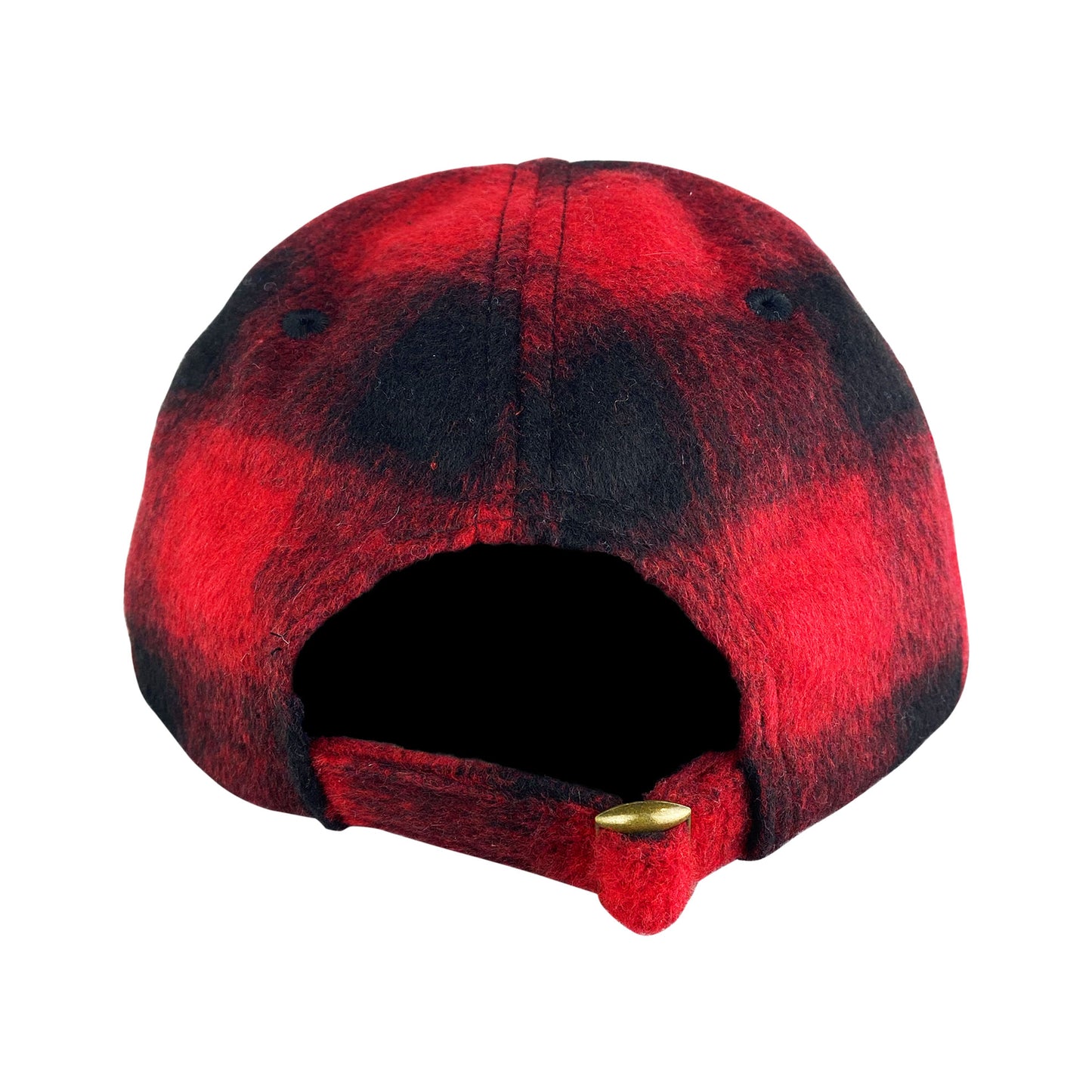 YS Flannel Cap (Red/Black)