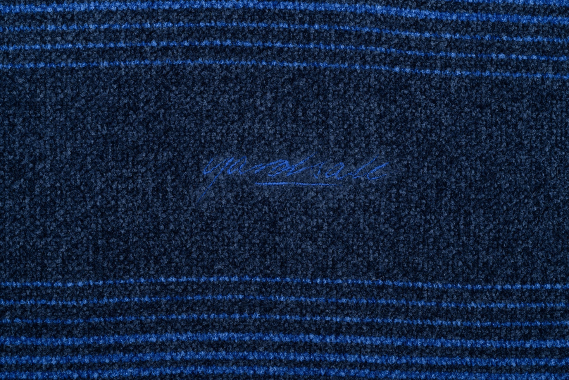 Chenille Ripple Knit (Navy/Blue) – YARDSALE