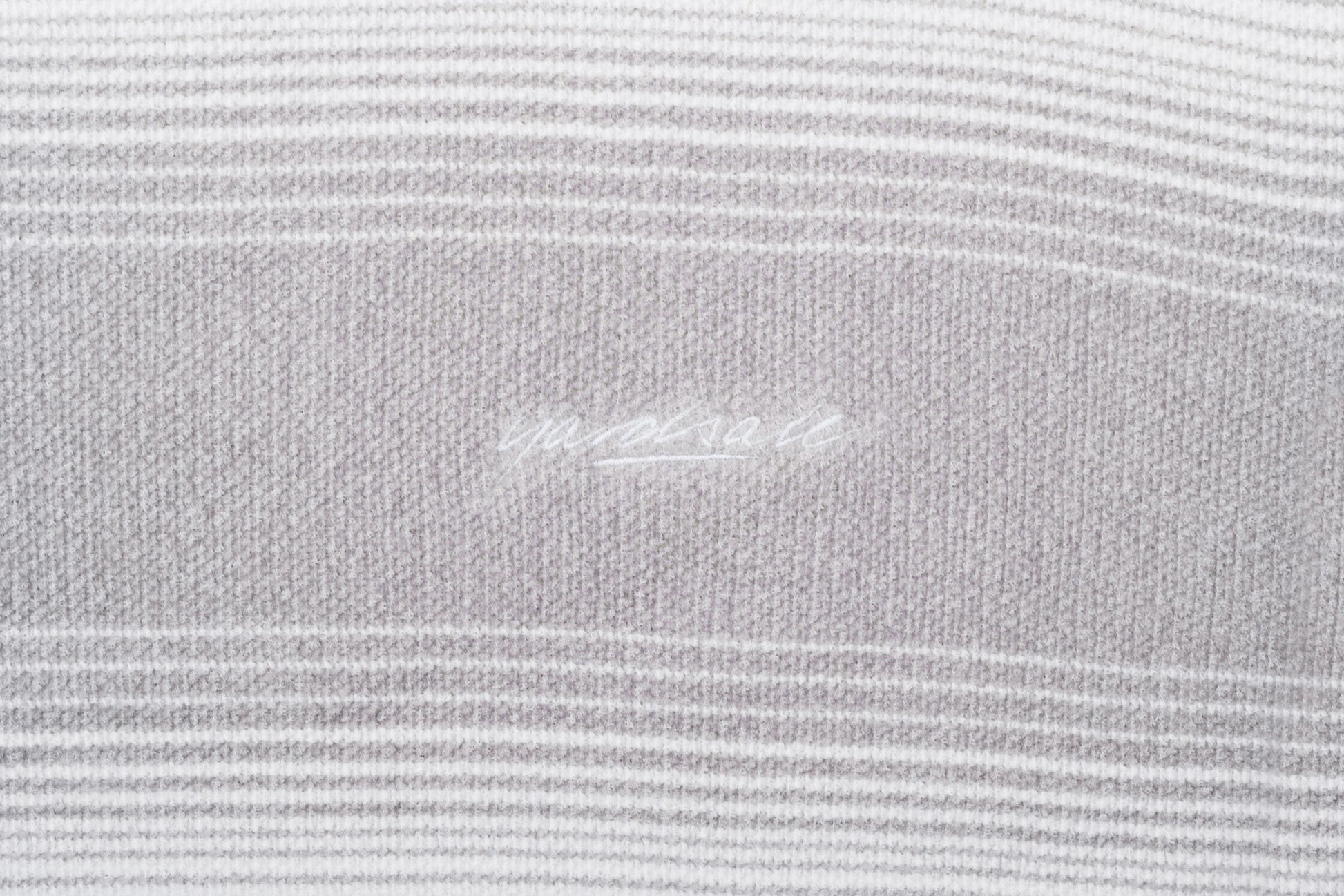 Chenille Ripple Knit (Stone/Off-White) – YARDSALE