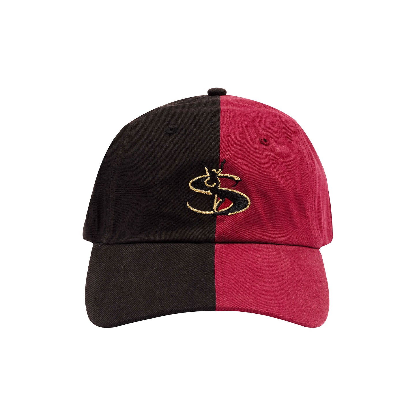 Split Cap (Black/Red)