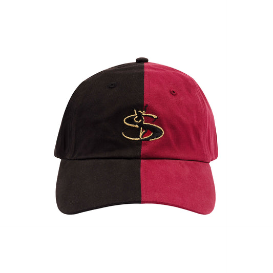Split Cap (Black/Red)