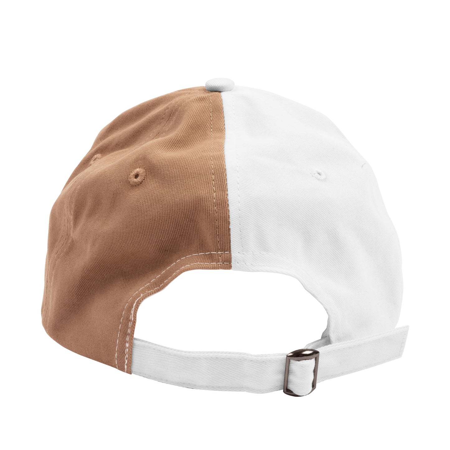 Split Cap (White/Beige)