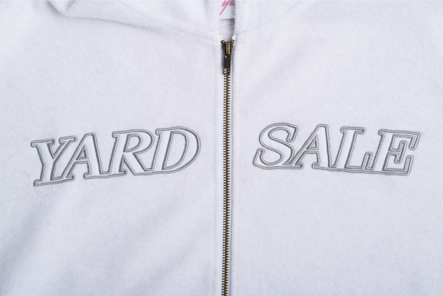 Pesci Fleece Hood (White)
